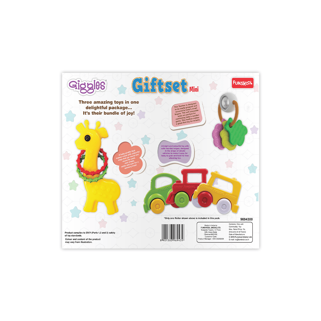Funskool Toys Funskool Giggles Gift Set Mini (Combo-2) (3 Months+)