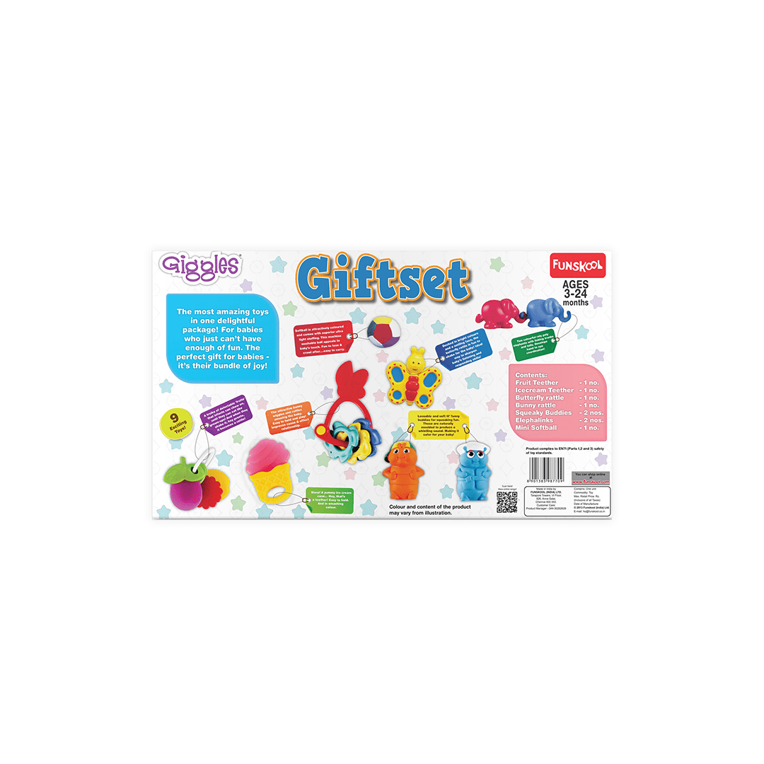 Funskool Toys Funskool Giggles Gift Set Premium (3 Months+)