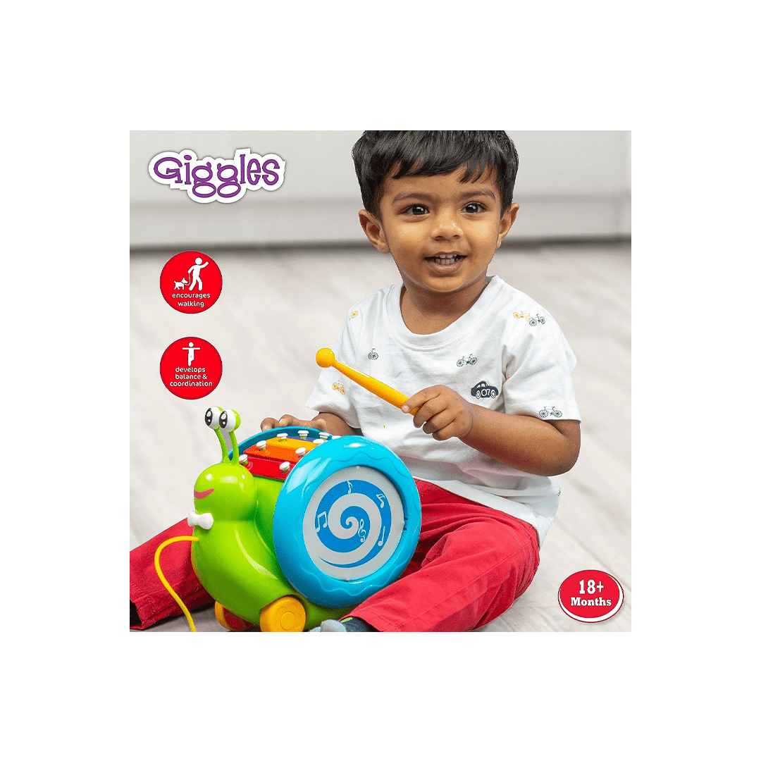 Funskool Toys Funskool Giggles Musical Snail (18 Months+)