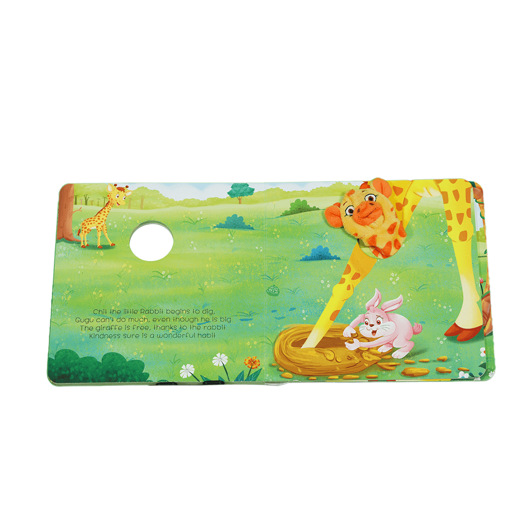 Pegasus Books Pegasus Finger Puppet Board Book - My Dear Giraffe Friend (2-4 Years)