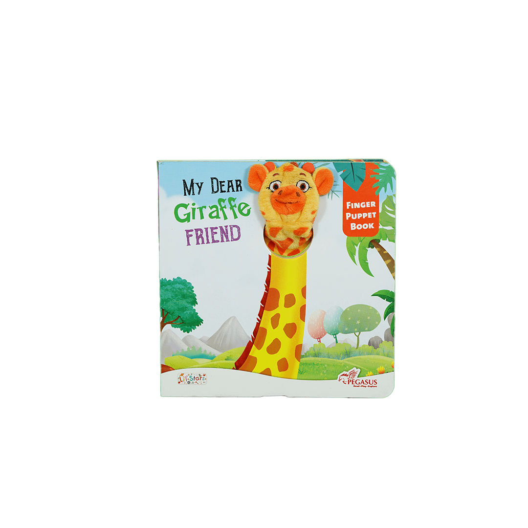 Pegasus Books Pegasus Finger Puppet Board Book - My Dear Giraffe Friend (2-4 Years)