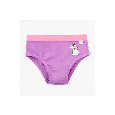 SuperBottoms Clothing SuperBottoms Girls Briefs Underwear Set of 4 (4-8 Years)