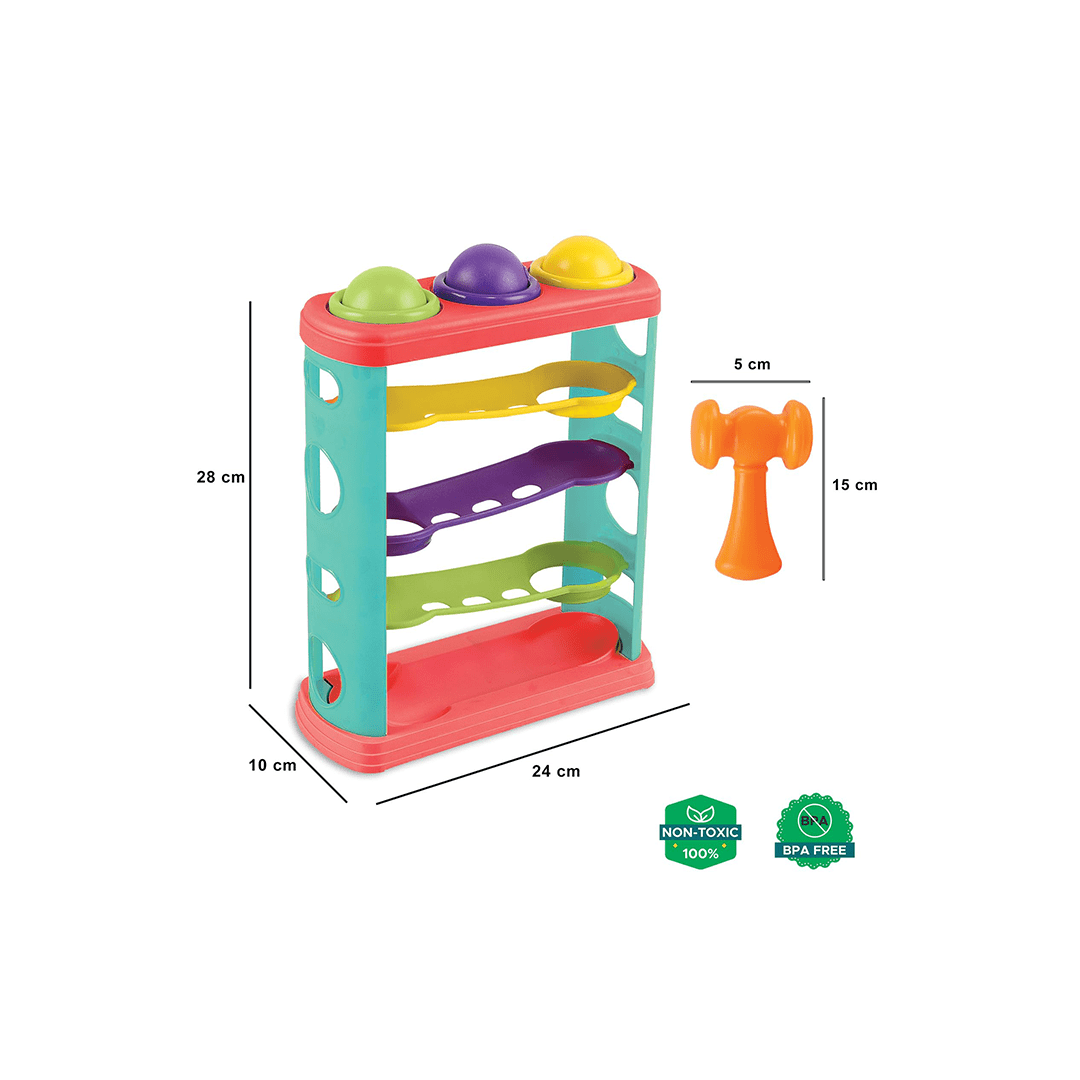 Little Berry Toys Little Berry Hammer Knock Ball Toy for Kids - Kids Learning & Activity Toys