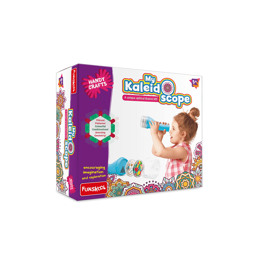 Funskool Craft Kit Funskool My Kaleidoscope - DIY Kaleidoscope (5 Years+)