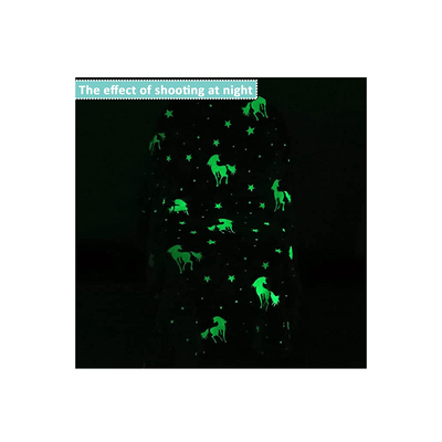 Happy Hues Blankets Happy Hues Purple Unicorn Glow in The Dark Soft & Cozy Blanket- 80 x 60 inch (2-7 Years)