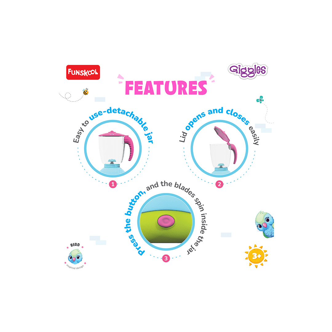 Funskool Toys Funskool Giggles Playset Happy Lil Home-Juicer ( 3 Years+)