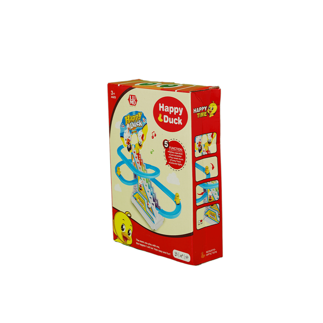Baan Toys Toys Baan Toys Musical Duck Track Slide and Climb Stairs Toys with 3 Duck - COLOUR MAY VARY (2 Years+)