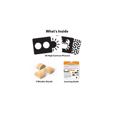 Skillmatics Toys Skillmatics High Contrast Flash Cards for Infants (0-12 months)