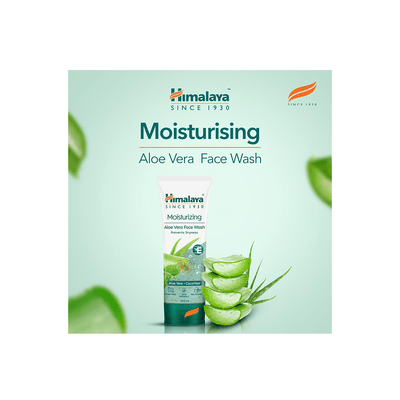 Himalaya Personal Care 100 ml Himalaya Moisturizing Aloe Vera Face Wash