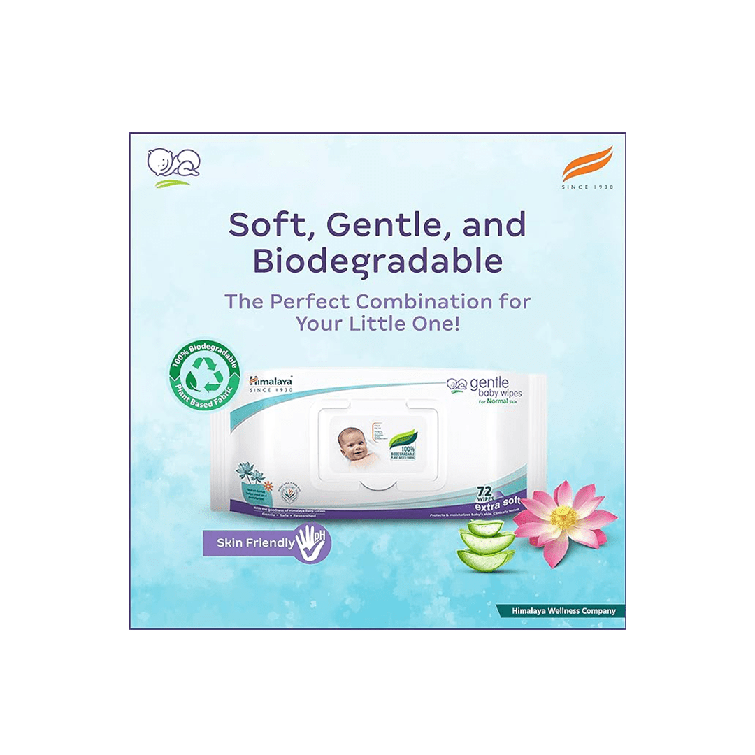 Magic Lamps Baby Care Himalaya Gentle Baby Wipes (0-2 Years)