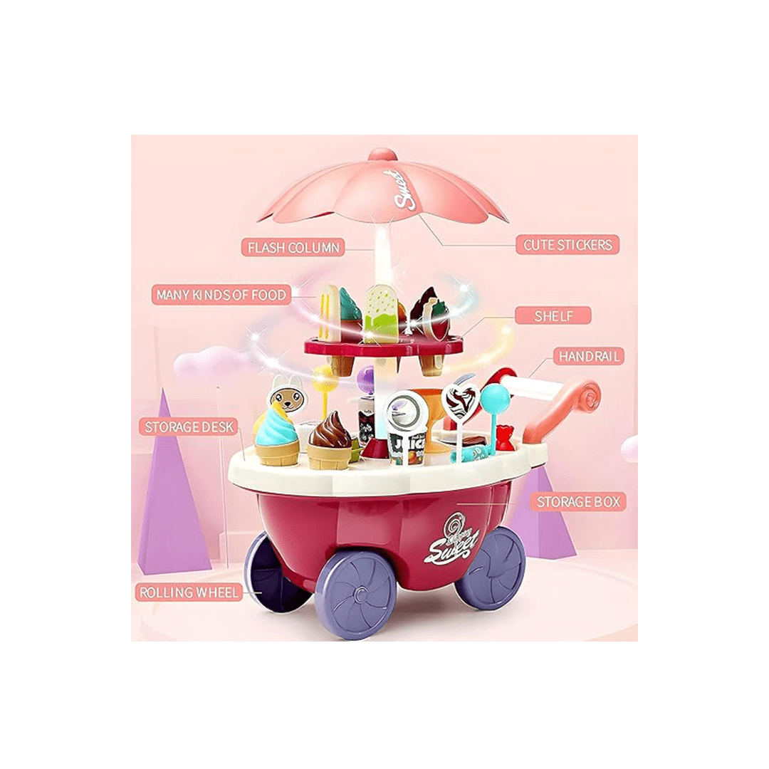 Baan Toys Toys Baan Toys Home Candy Cart For Kids (3 Years+)