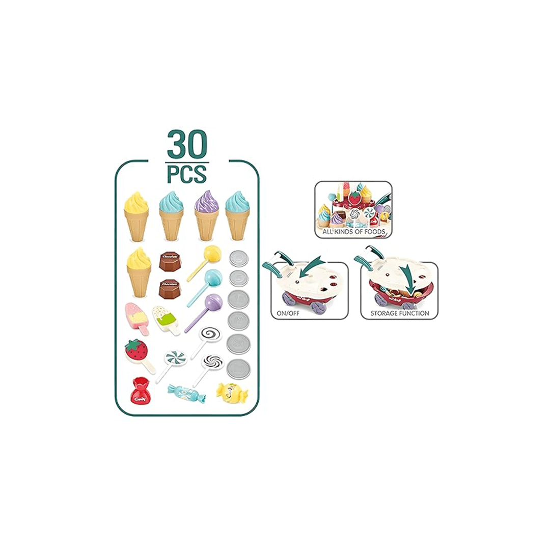 Baan Toys Toys Baan Toys Home Candy Cart For Kids (3 Years+)