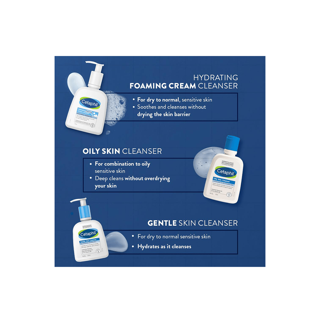 Cetaphil Personal Care Cetaphil Hydrating Foaming Face Wash, Cream to Foam Cleanser 236ml