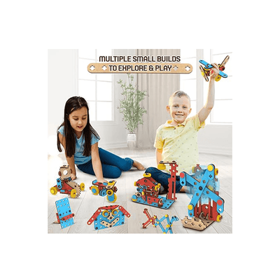 Smartivity Toys Smartivity Multi-Builds Hydraulics Kit | 25 in 1 | DIY STEM Construction Toy( 6 Years+ )