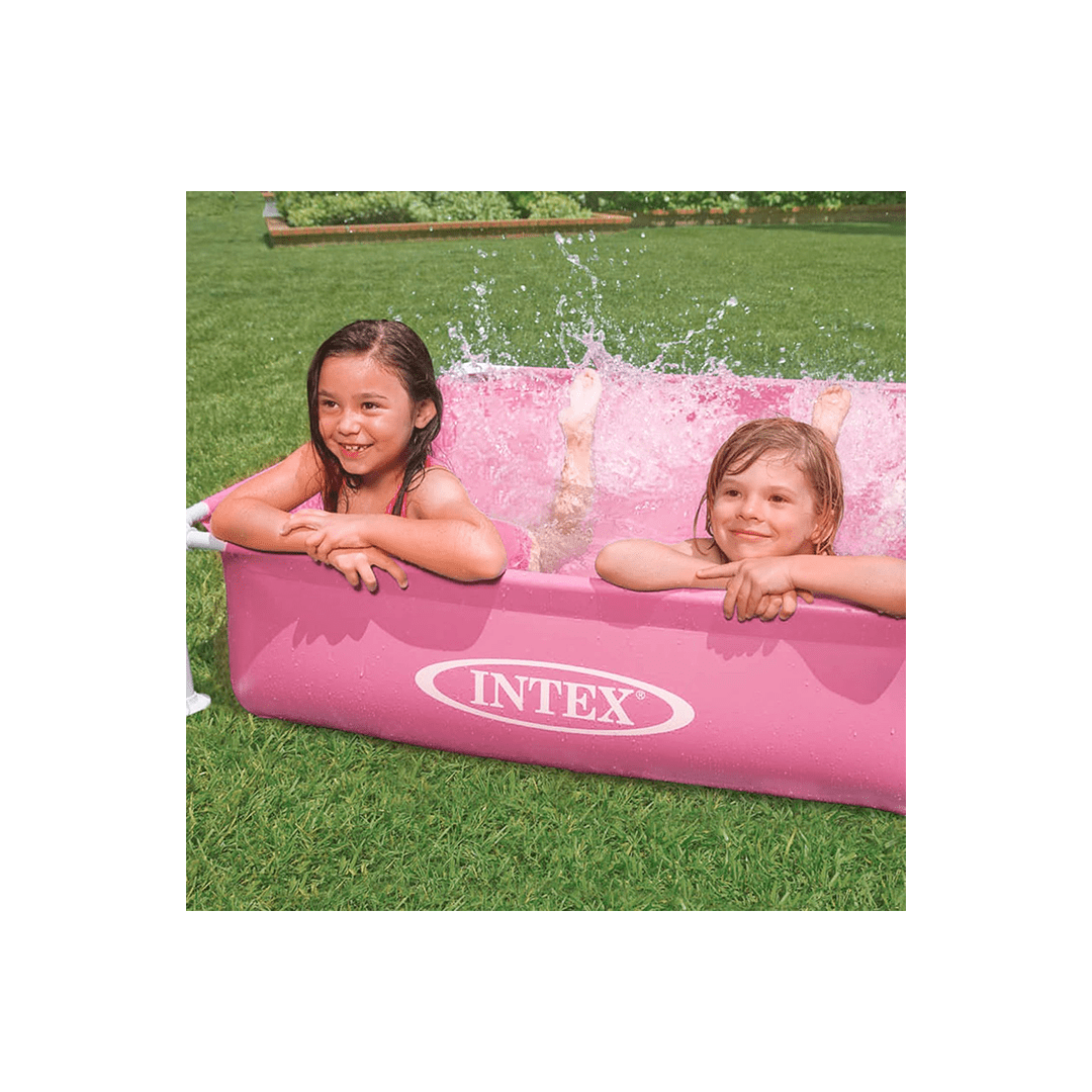 Intex Baby Care Intex Inflatable Mini Frame, Outdoor Children Swimming Pool For Kids (2 Years+)