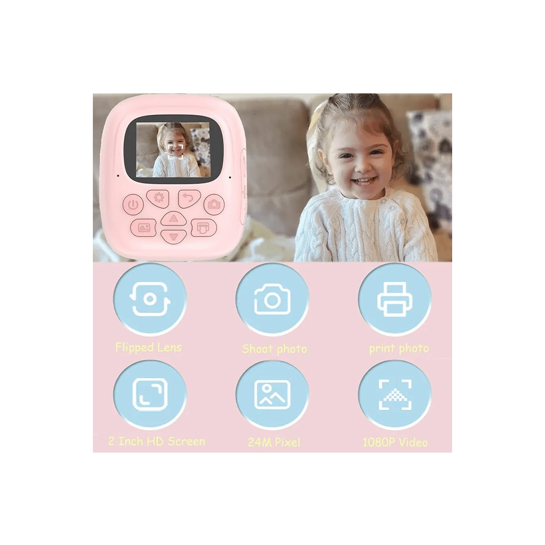 Baan Toys Toys Baan Toys Instant Digital Printer Camera with Printer (4 years+)