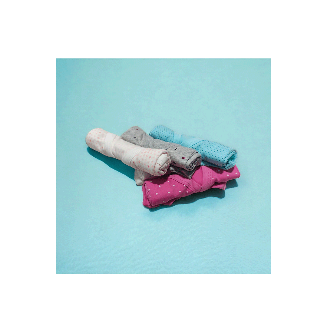 Mama's Choice Clothing Mama's Choice Jabla Print set of 5 For Kids (0-3 Months)