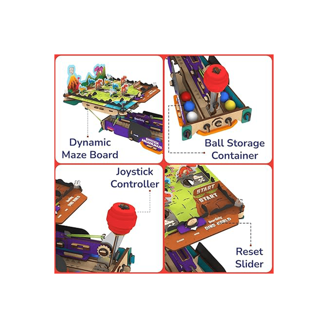 Smartivity Toys Smartivity Joystick Arcade Maze | DIY STEM Construction Toy( 6 Years+)