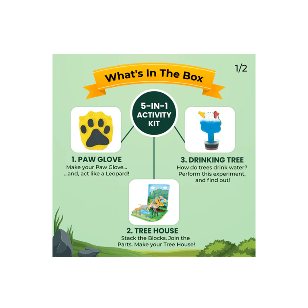 Smartivity Toys Smartivity Jungle Explorer | DIY Activity Kit (3 Years+)
