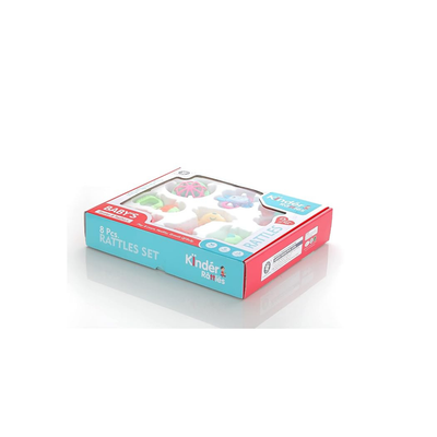 KINDER RATTLES BOX 8PCS