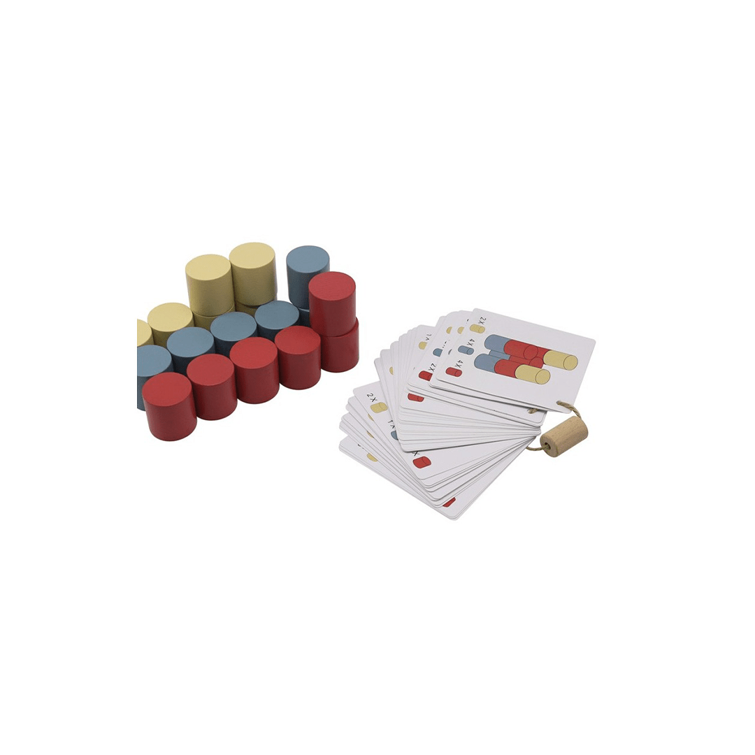 The Clever Clogs Toys The Clever Clogs Kabi Magic Blocks – Cylindrical (3 Years+)