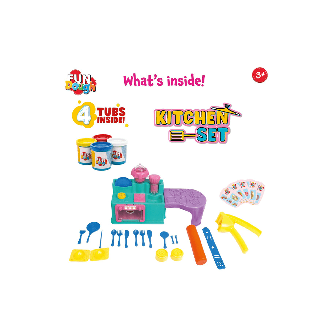 Funskool Craft Kit Funskool Fun Dough Kitchen Set (3 Years+)