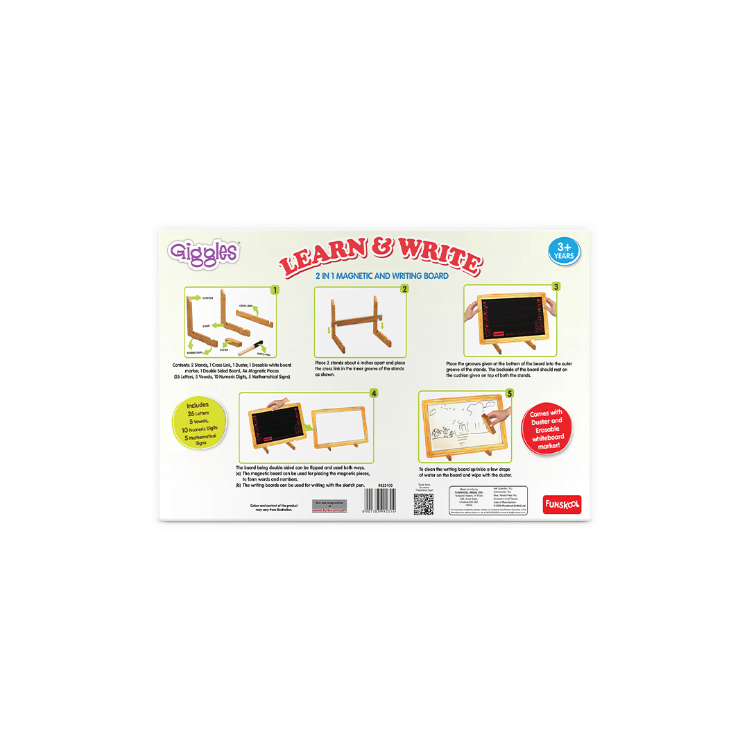 Funskool Toys Funskool Giggles Learn N Write Slate (3 Years+)