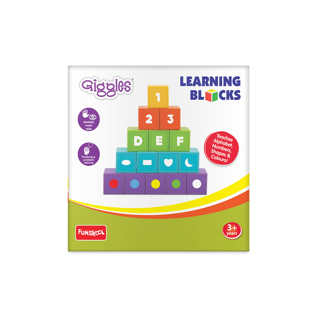 Funskool Toys Funskool Giggles Learning Blocks (3 Years+)