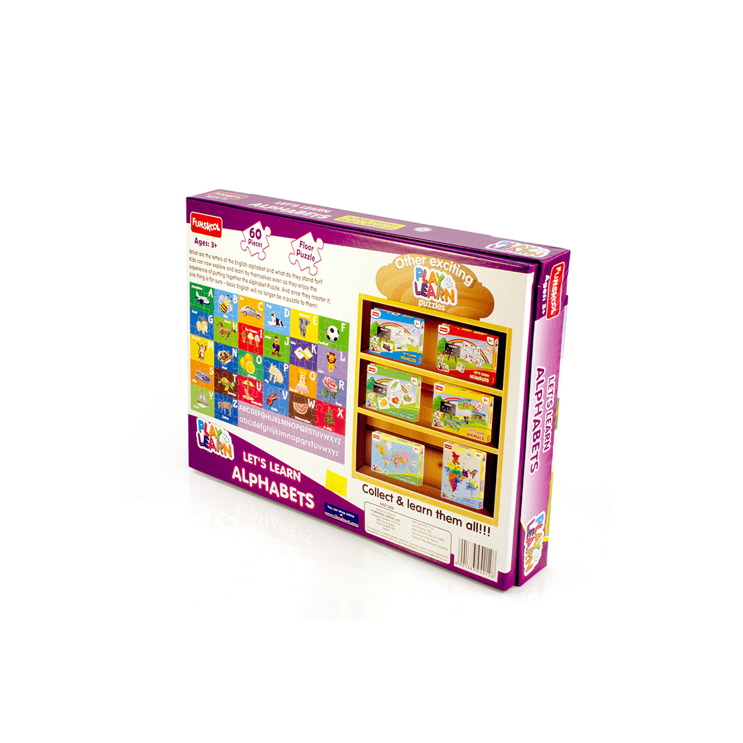 Funskool Toys Funskool Play & Learn Let's learn Alphabet Puzzle (3 Years+)