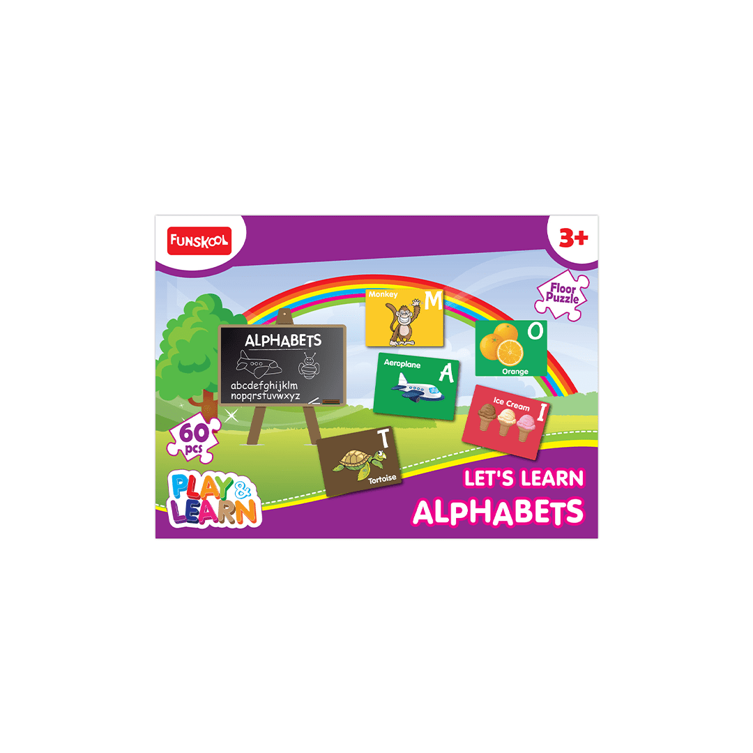 Funskool Toys Funskool Play & Learn Let's learn Alphabet Puzzle (3 Years+)