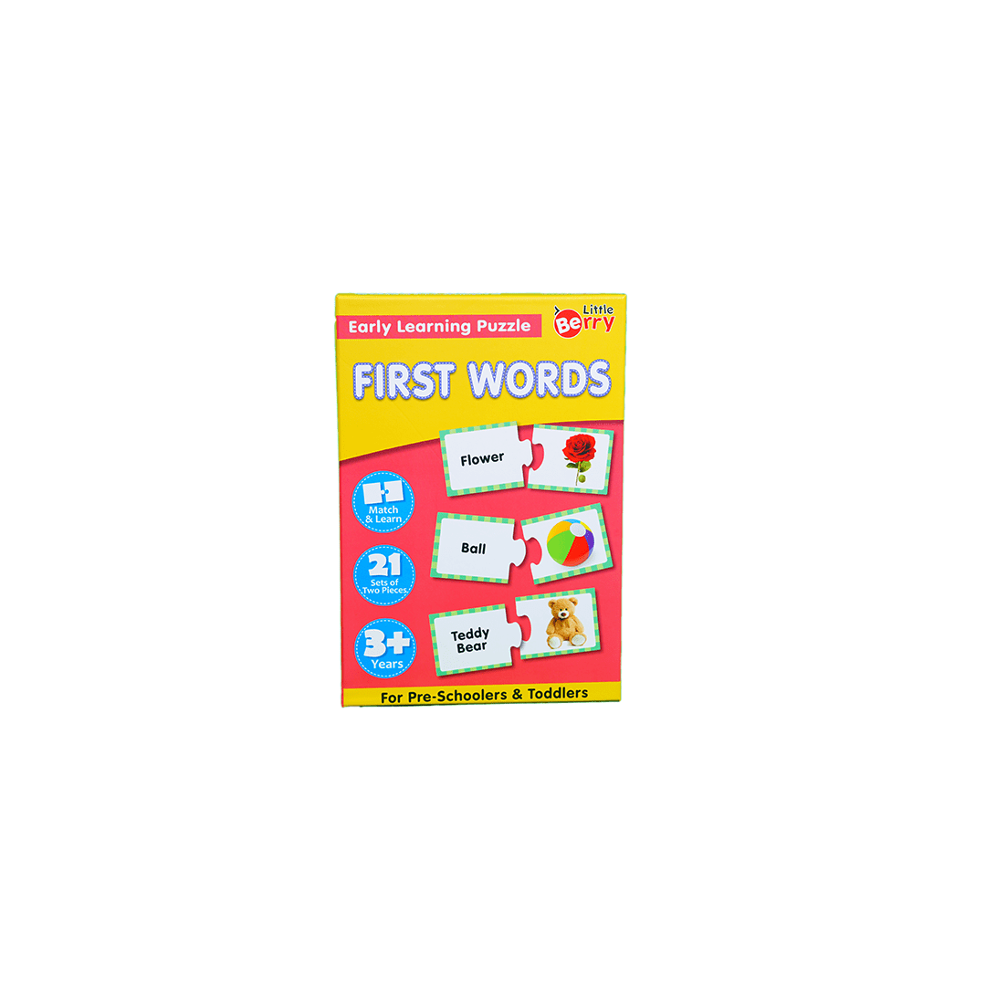 Little Berry Toys Little Berry First Words Early Learning Puzzle for Kids (3-7 Years)