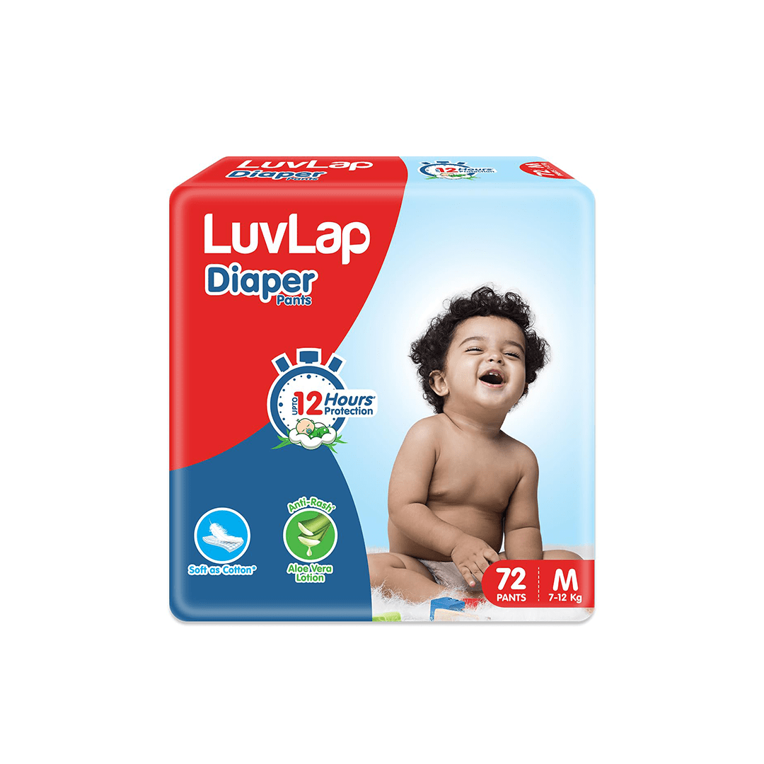 LuvLap Baby Care LuvLap Pant Style Baby Diapers with Aloe Vera Lotion