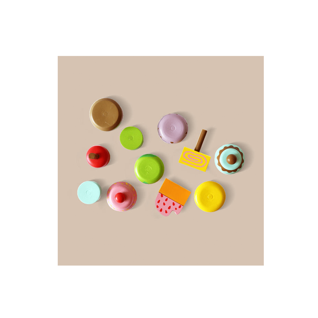 Shumee Toys Shumee Wooden Magnetic Ice cream Toy Set (3 Years+)