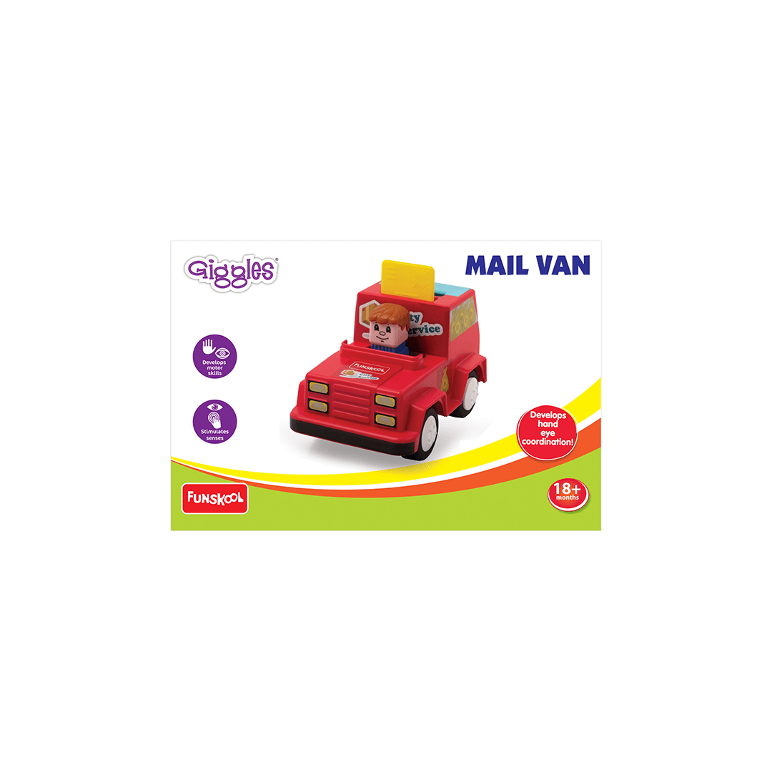 Funskool Toys Funskool Giggles Mail Van (18 Months+)
