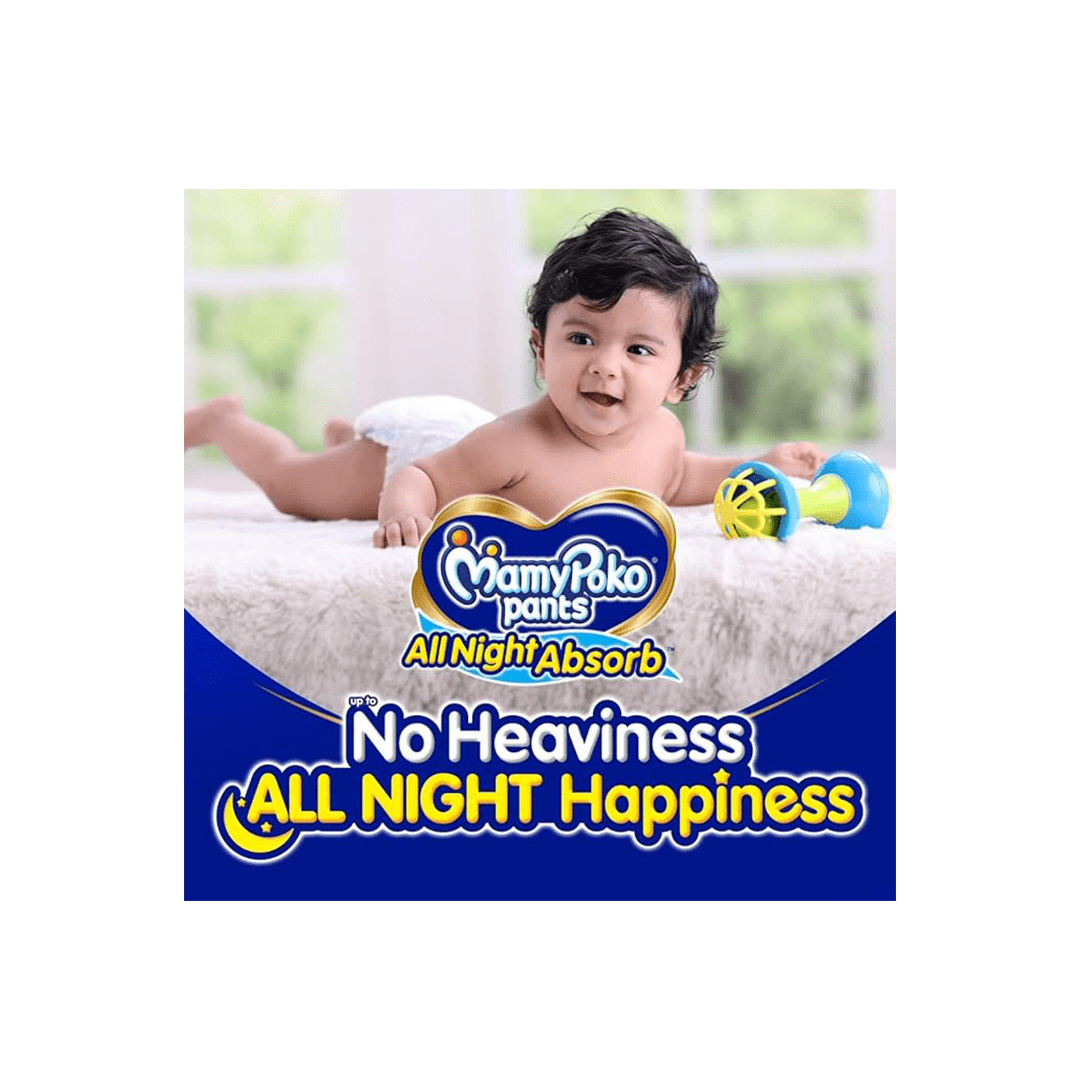 MamyPoko Pants Baby Care MamyPoko Pants Extra Absorb Baby Diapers, Medium (M)  7-12kg