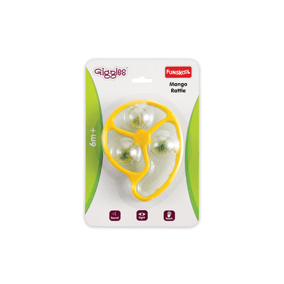 Funskool Toys Funskool Giggles Mango Rattle (6-12 Months)