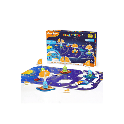 Imagimake Science & Exploration Sets Imagimake Mapology Solar System Puzzle - Learning Aid and Educational Toy (5-7 Years)