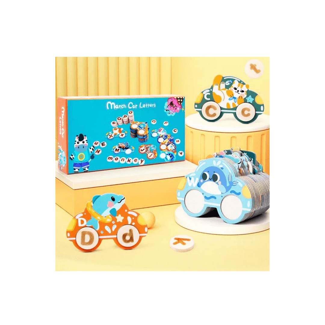 Extrokids Toys Extrokids Wooden Matching Letter Game (3 Years+)