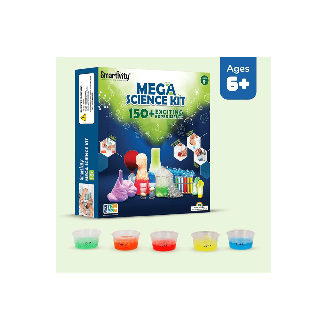 Smartivity Toys Smartivity Mega Science Kit | DIY Science Experiments( 6 Years+ )