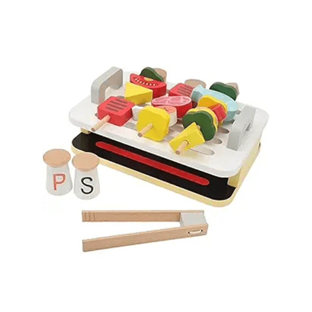 Extrokids Toys Extrokids Wooden Mini Barbecue Combination Pretend Play (3 Years+)