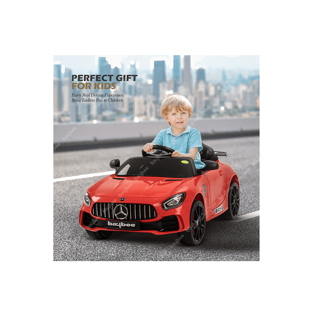 Baybee Ride-ons Baybee Mini Mercedes Benz Electric Ride on Car,12V Battery, Music, Lights Racing Car for Boys & Girls (3 to 5 Years)