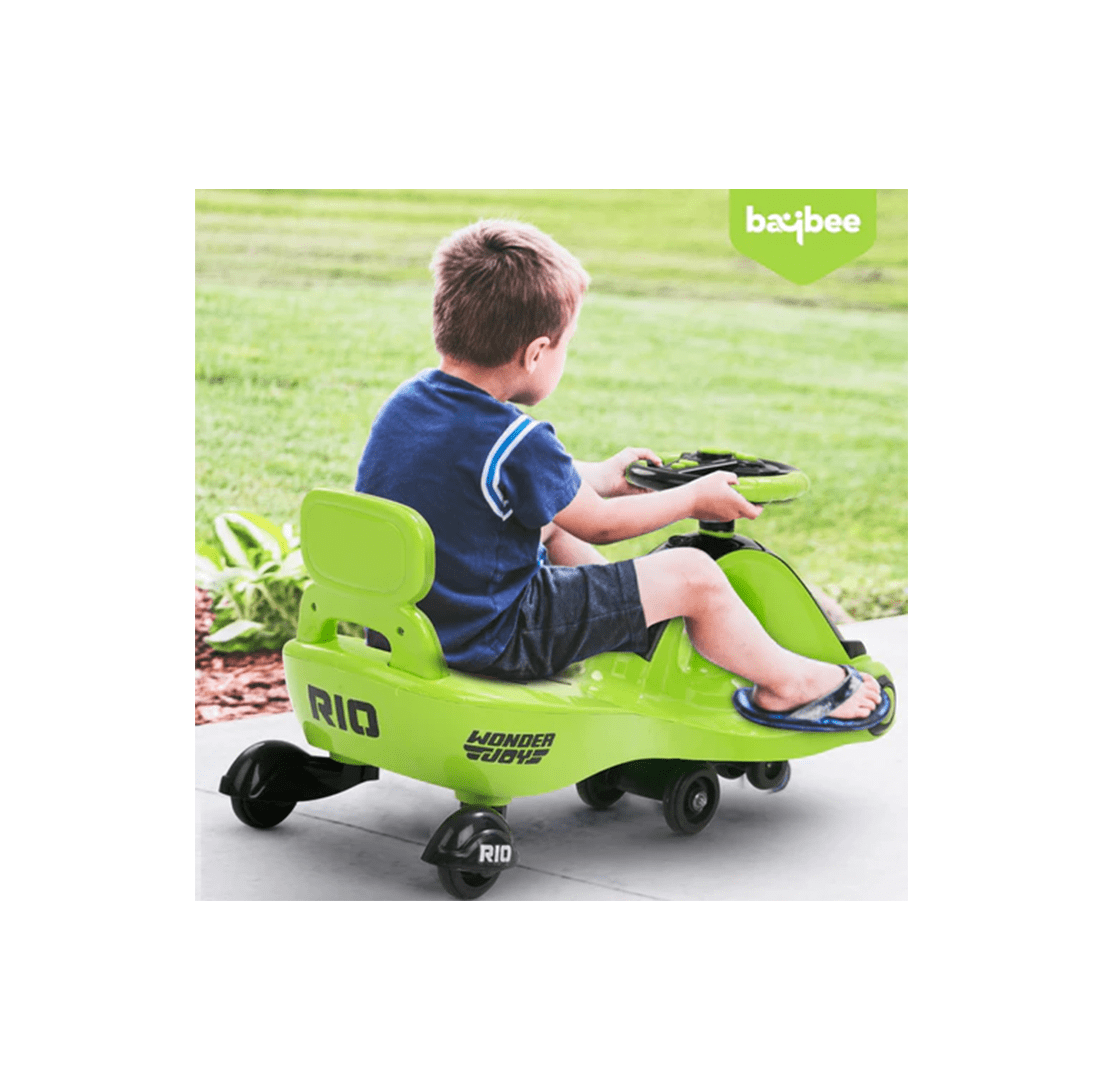 Baybee Ride-ons Baybee Miramar Magic Swing Cars Ride-ons for Kids with PP Wheels (3-8 Years)