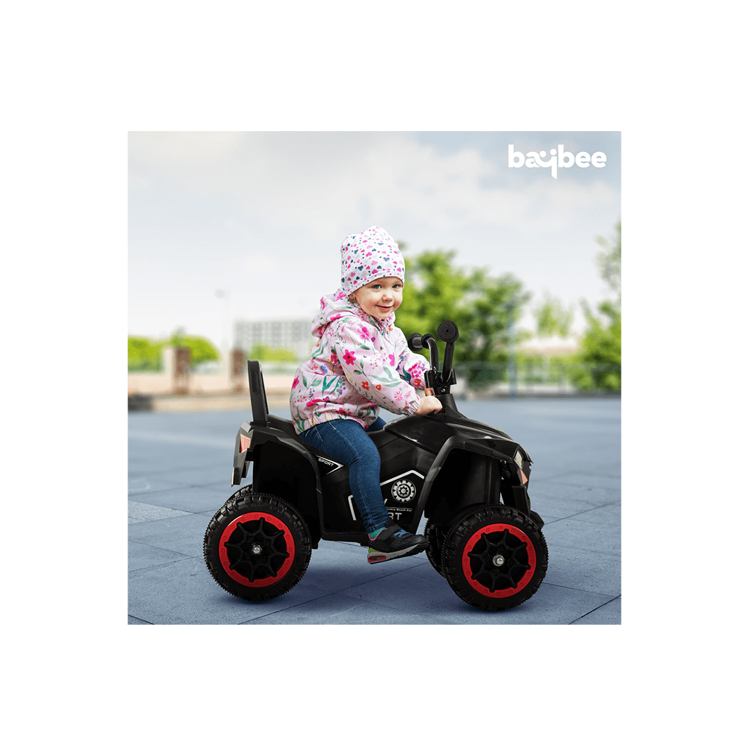 Baybee Ride-ons Baybee Monster ATV Rechargeable Battery Operated Electric Kids Bike with Light, USB, Music Electric Bike, Beach ATV Bike