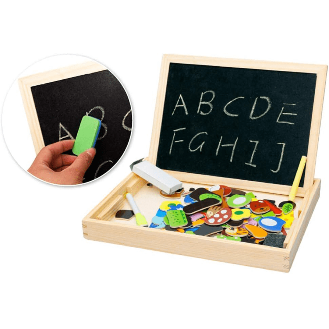 Baan Toys Toys Baan Toys Multi-Functional Magnetic Puzzle Boards (Animal Magnetic Puzzle Board) (3 Years+)