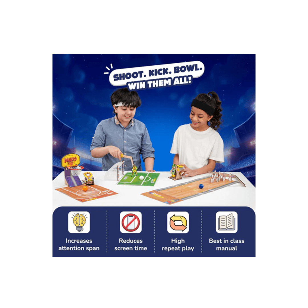 Smartivity Toys Smartivity Multi Sports Kit | DIY STEM Construction Toy( 6 Years+ )