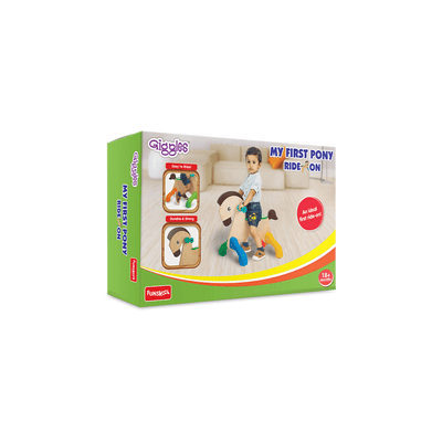 Funskool Toys Funskool Giggles - My First Pony, Ride On Toy (18 Months+)