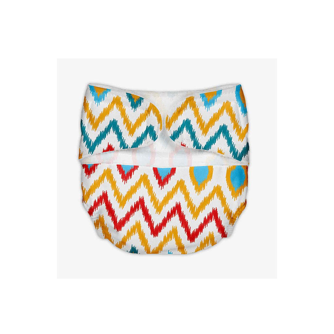 SuperBottoms Baby Care Ikat Chevron SuperBottoms Newborn UNO Cloth Diaper(0 Months+)