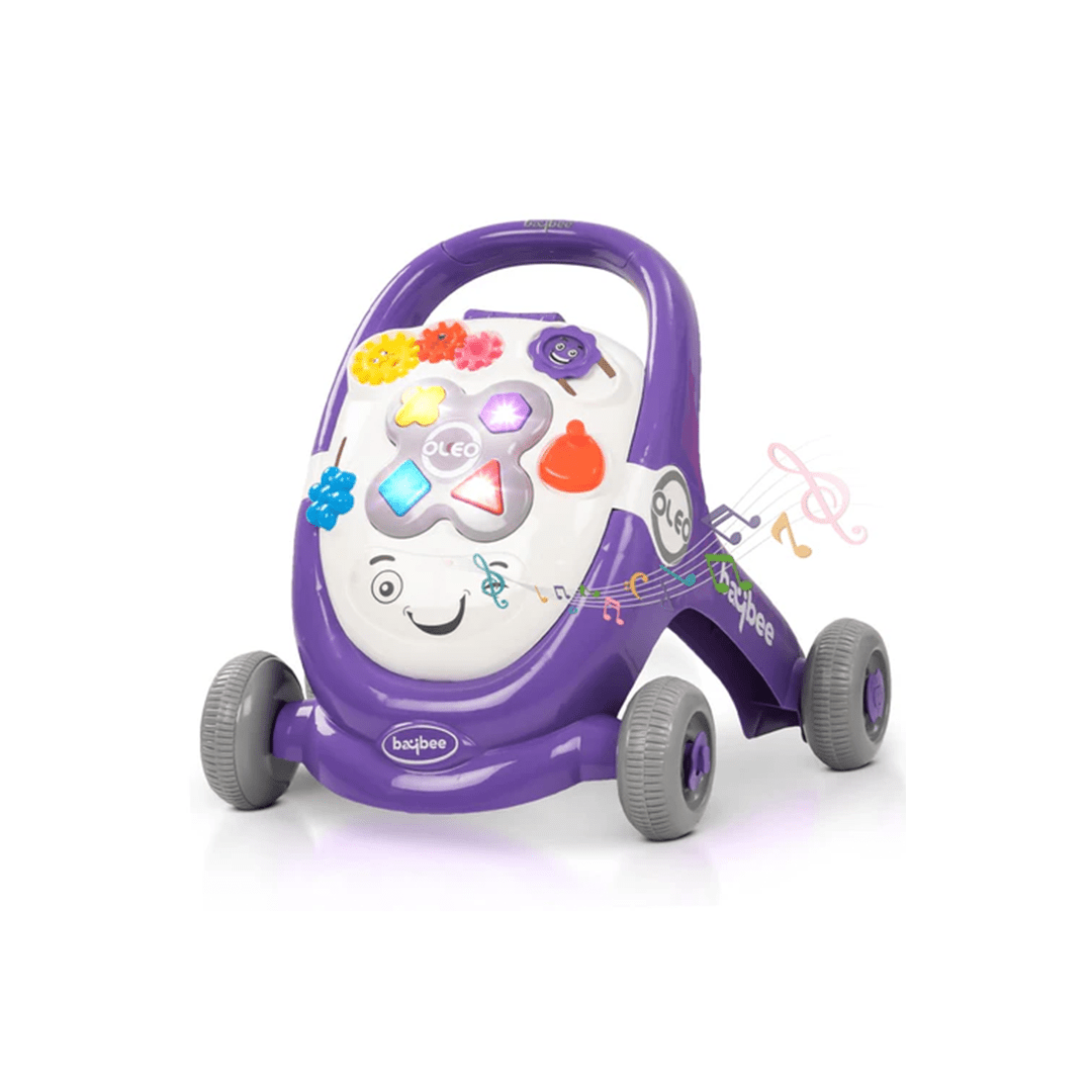 Baybee Toys Baybee Oleo Baby Walker for Kids, Baby Activity Walker With Music, LED Light, Rotating Gears & Easy Grip Push Handle (1-2 Years)