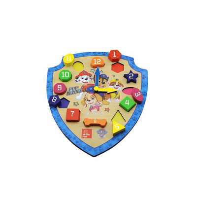 Skillofun Toys Skillofun Paw Patrol Shape Sorter Clock
