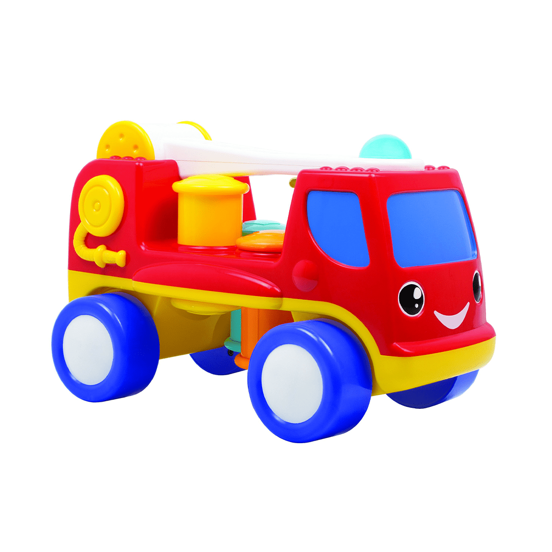 Funskool Toys Funskool Giggles Peg Basher Fire Engine (12 Months+)